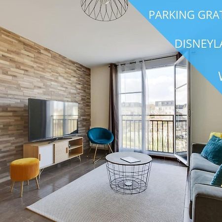 Ferienwohnung Appart Cosy Quartier Calme Hyper Centre Parking Magny-le-Hongre Exterior foto