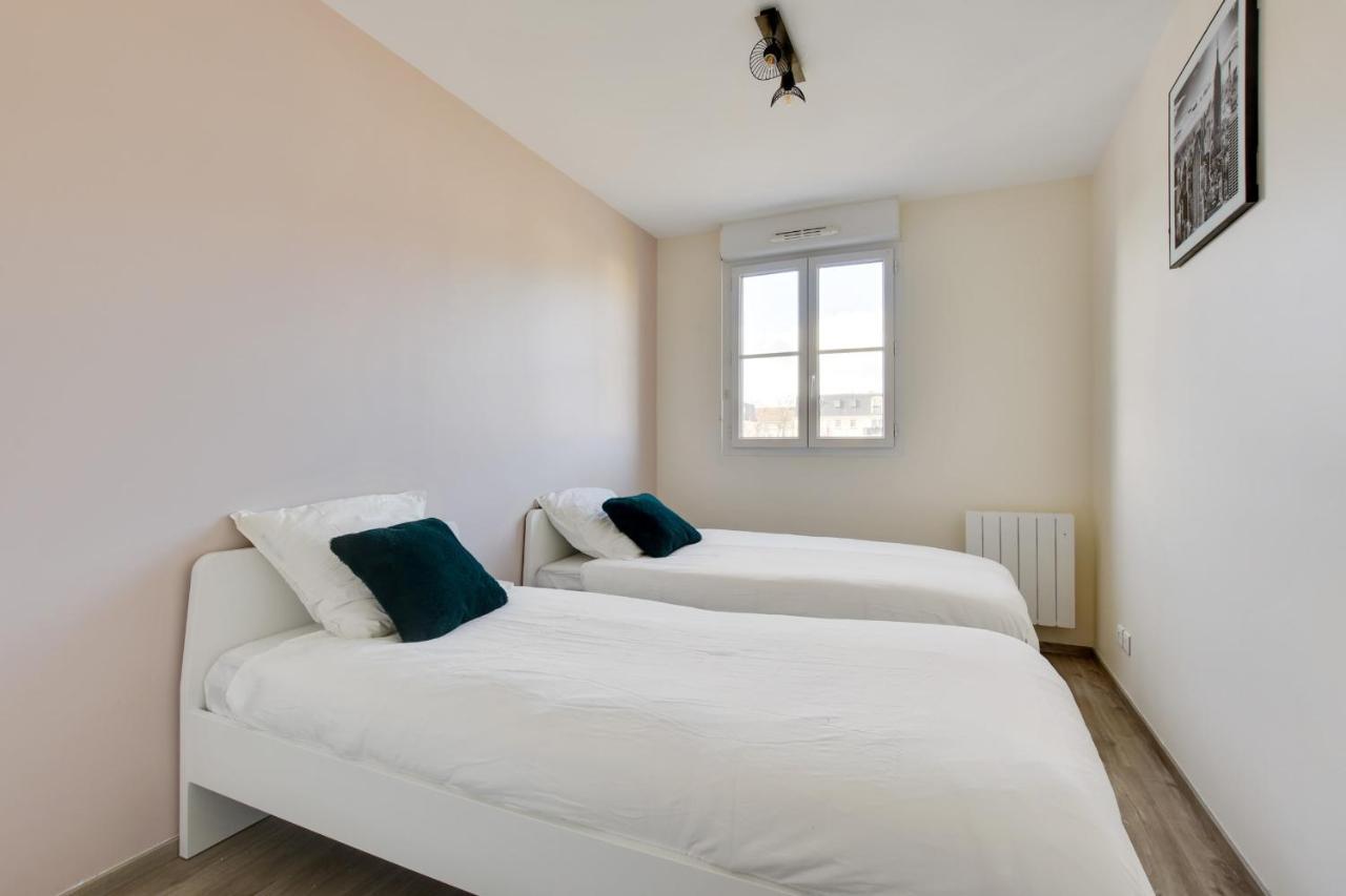 Ferienwohnung Appart Cosy Quartier Calme Hyper Centre Parking Magny-le-Hongre Exterior foto